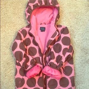 Mini Boden dotted jacket Size 5